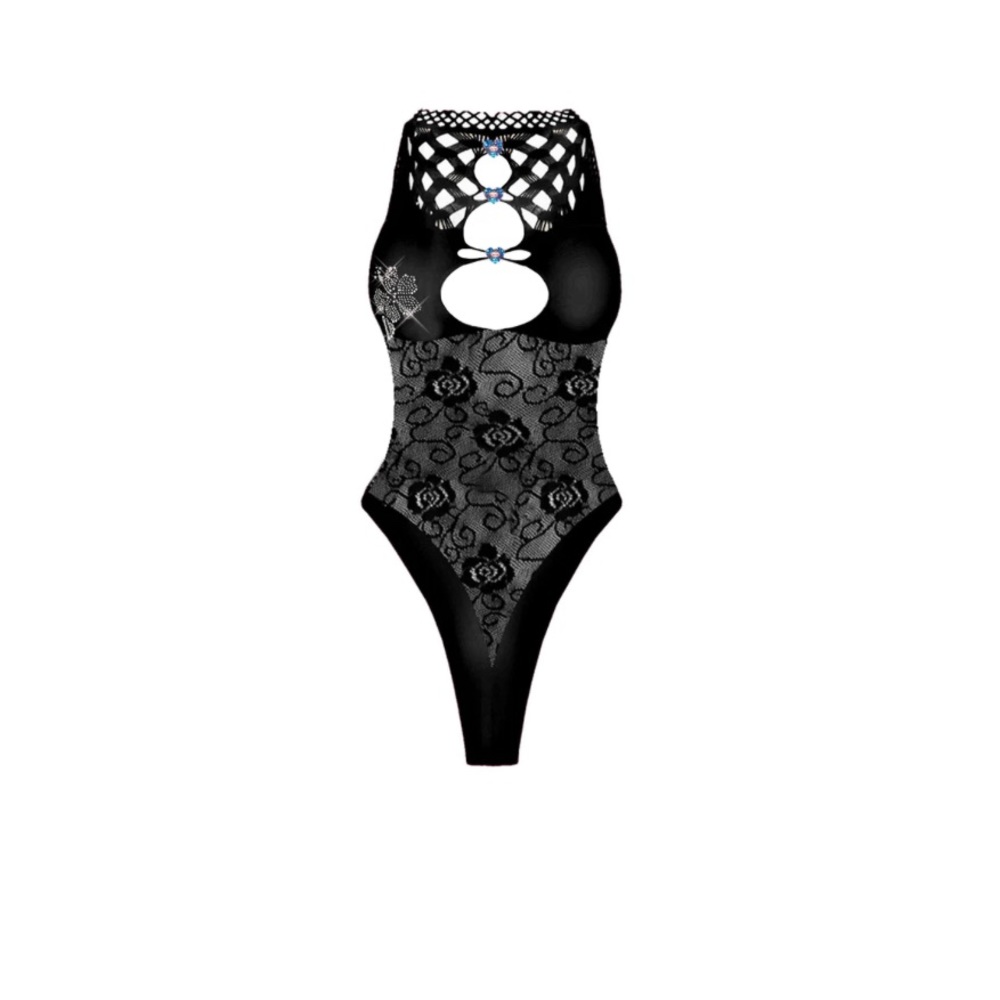 POSTER GIRL Lulu Bodysuit Jet Black